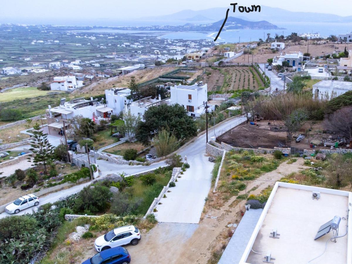 Cycladic Home On The Hill With Beautiful Views!! Agkidia Exterior photo
