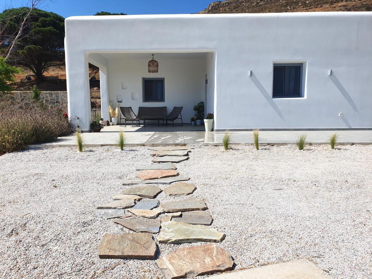 Cycladic Home On The Hill With Beautiful Views!! Agkidia Exterior photo